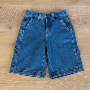 Windsor Denim Jorts Bermuda Shorts Size XS in Dark Wash Blue